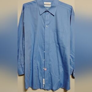 Roundtree Yorke Gold Label Shirt 17"-33"  Blue